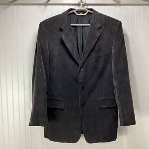 ZAGATO Chocolate Brown Corduroy Blazer